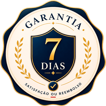 Selo de garantia incondicional de 7 dias