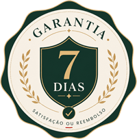 Selo de garantia incondicional de 7 dias